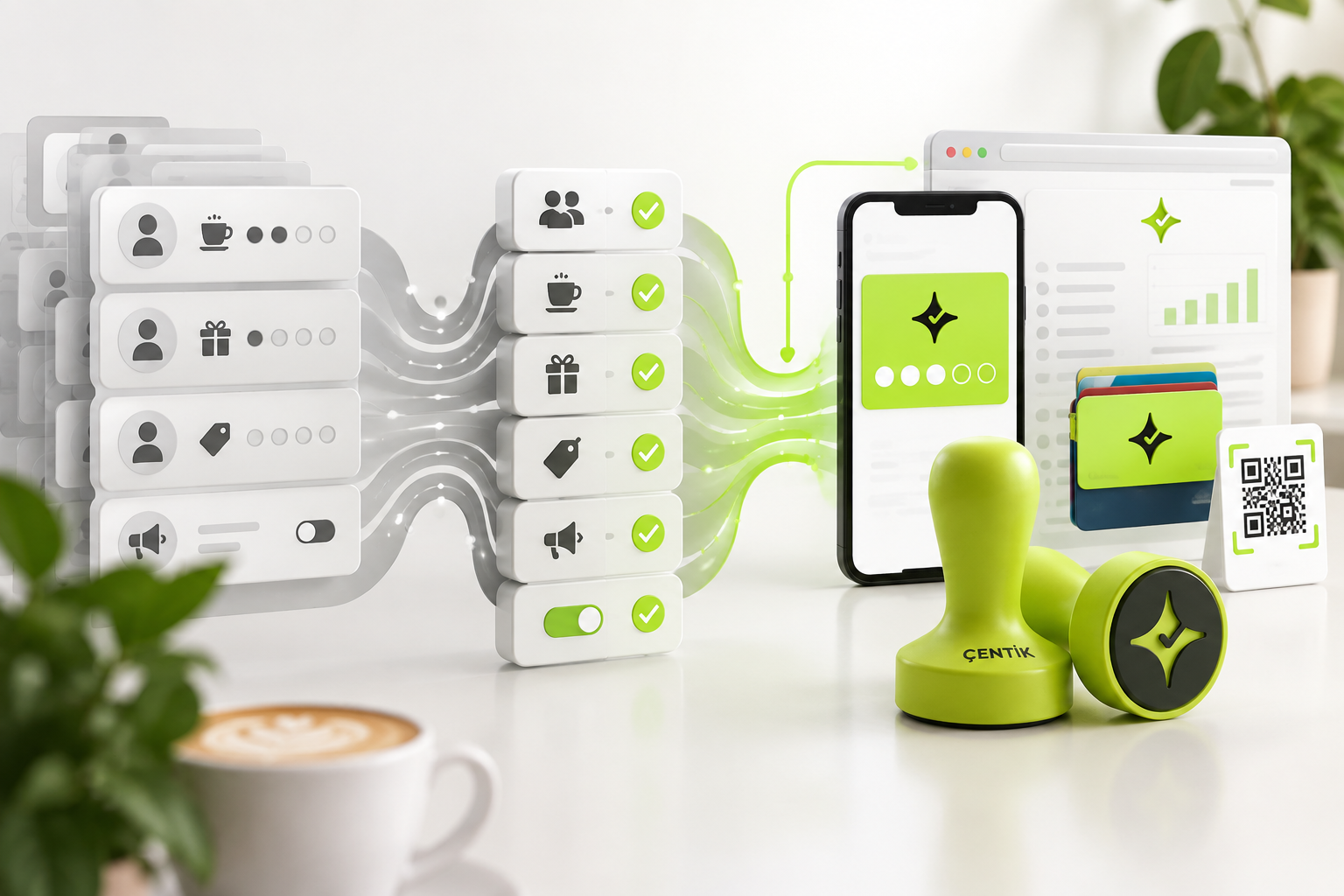 Migrating existing customers, stamps and rewards into Çentik