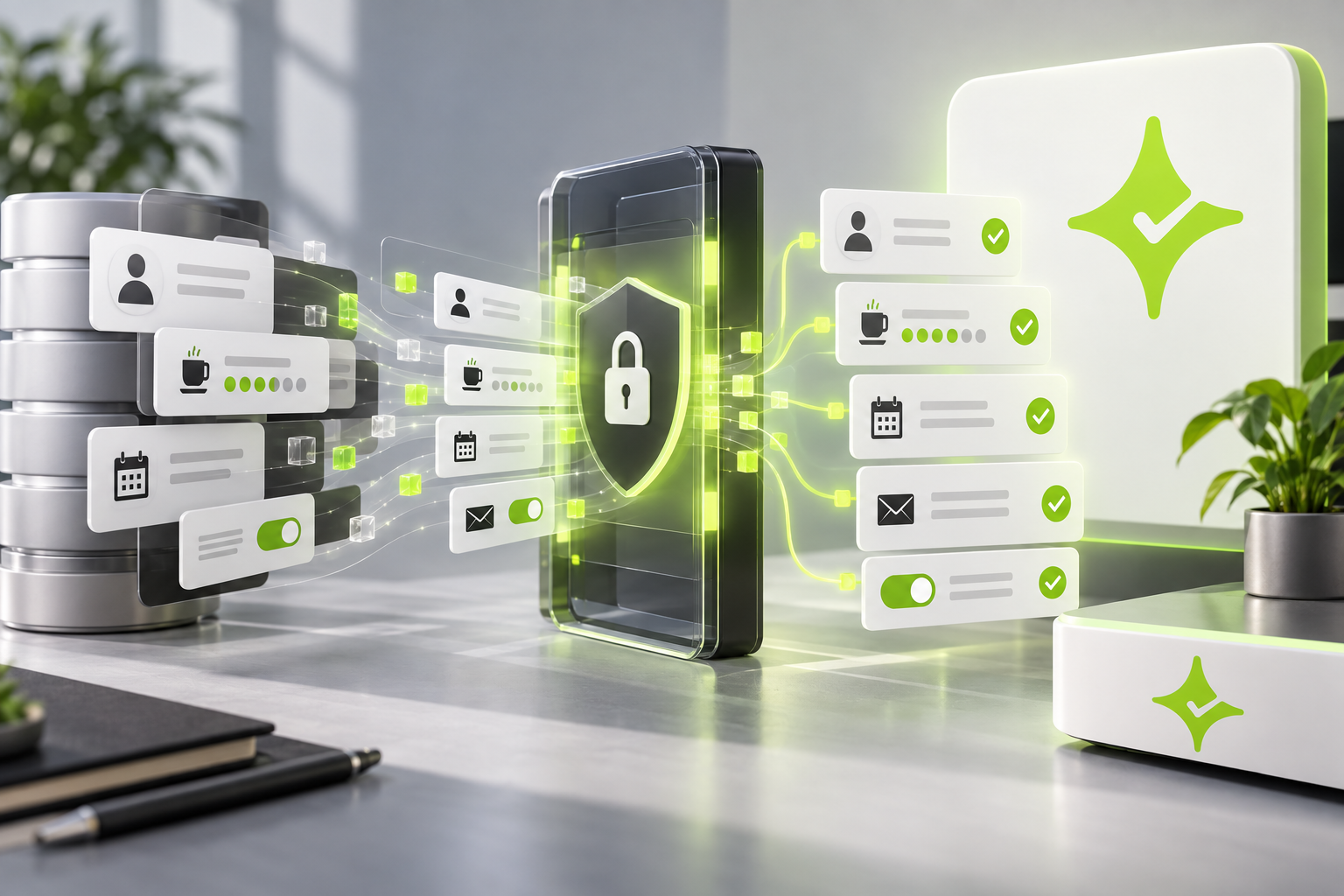 Customer identities, reward status and consent records moving through a controlled loyalty-platform migration